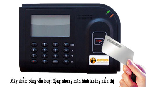 4 lỗi thường gặp của máy chấm công và cách khắc phục